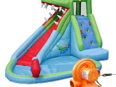 Happy Hop The Crocodile Pool 9240 Bounce House