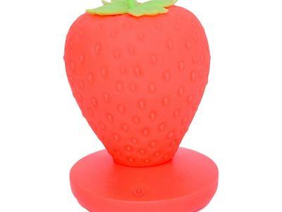 LED Touch Strawberry Night Light with 3 Lighting Modes