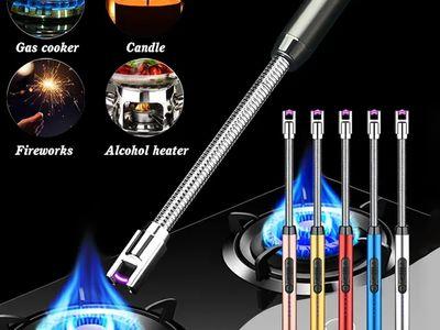 Foldable and Rotating Telescopic Head Lighter