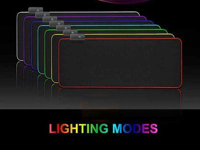 Large Size Mouse Pad For Mouse and Keyboard with RGB Lighting