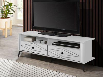 Malaysian TV Table Model 8042 with 3 Drawers 