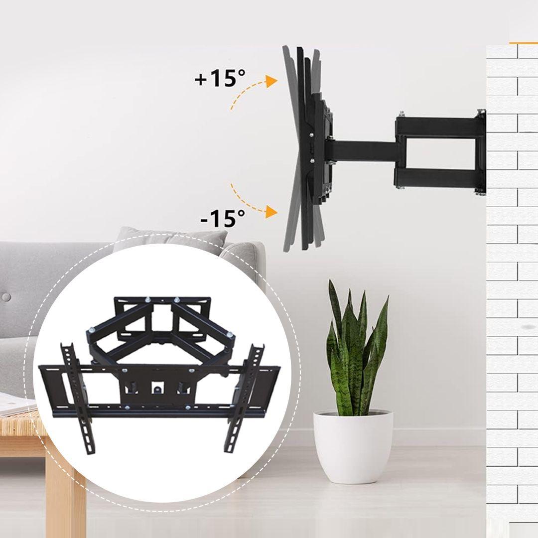 حامل حائطي للشاشة EZ-3280MT قابل للحركة والدوران للشاشات من 32 حتى 80 بوصة 