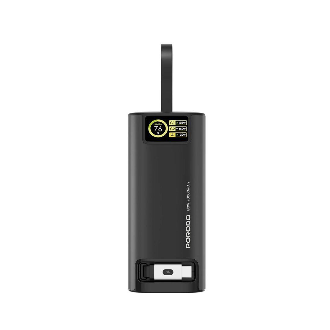 باور بانك بورودو بسعة 20000mAh وقوة 130W 