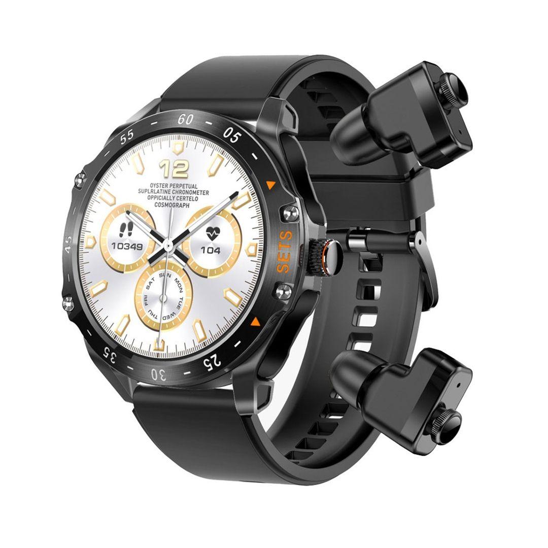 ساعة بورودو Hype الذكية مع ايربودز وشاشة IPS 