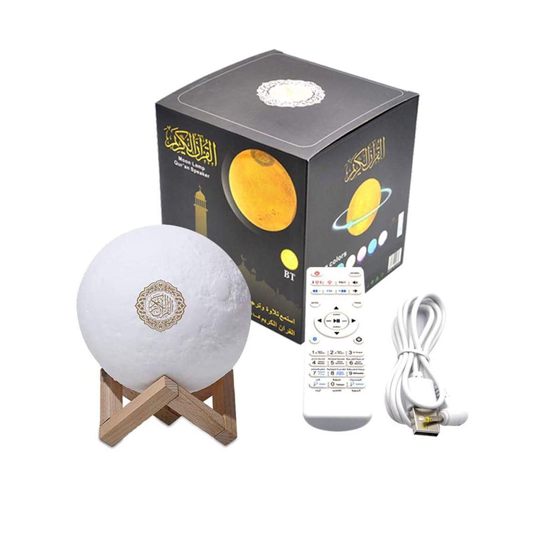 مصباح ضوء القمر مع سماعة للقرآن و ريموت للتحكم عن بعد Model: SQ-510P 