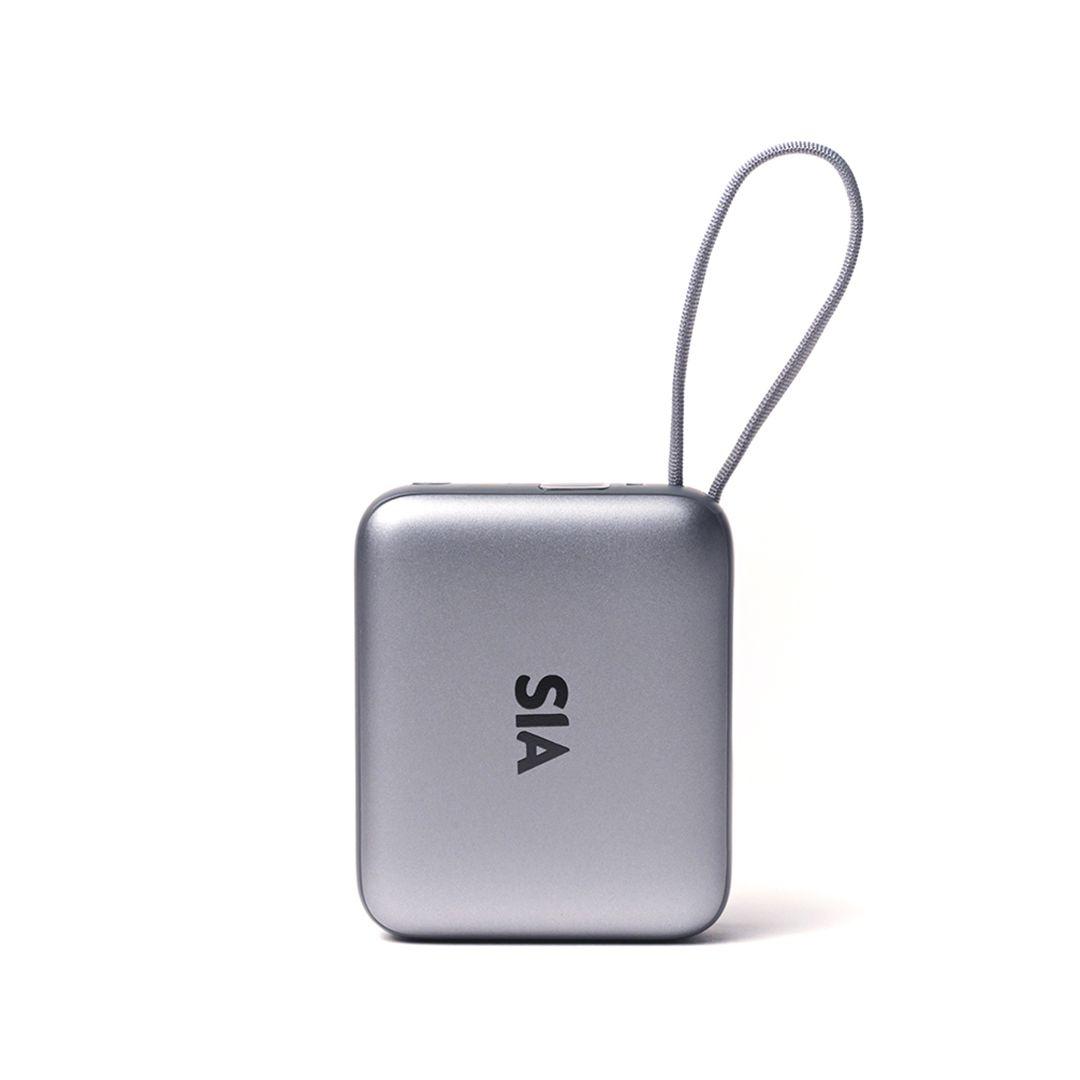 باور بانك SIA Volt Link – سعة 10000mAh شحن سريع PD/PPS بقدرة 35 واط كيبل Type-C مدمج وشاشة ديجيتال ذكية 