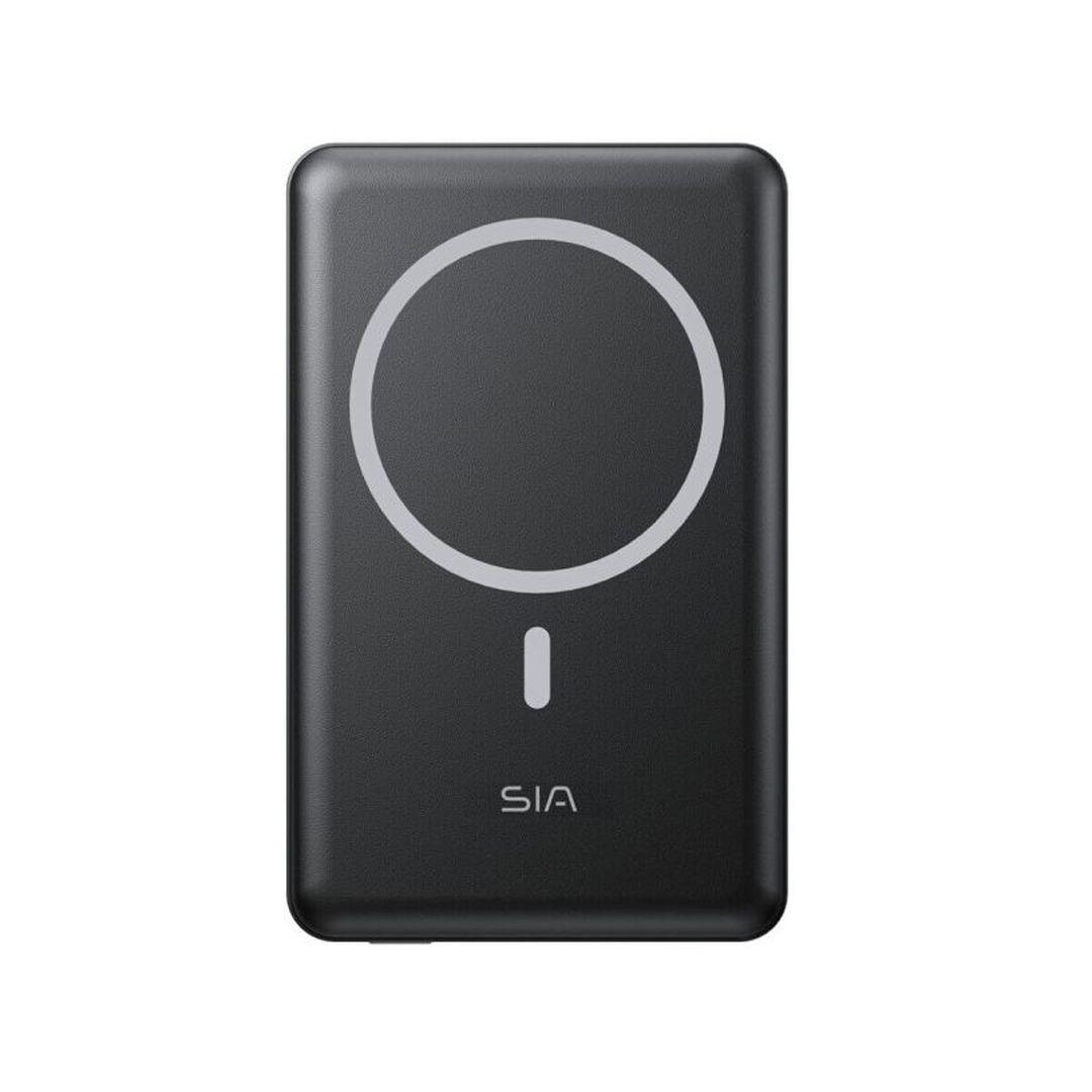 باور بانك مغناطيسي من SIA سعة 10000mAh قوة 38.5 واط