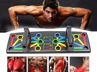 14 in 1 Push Up Board Body Building Fitness Exercise Tools Stands For GYM Body Training