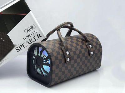 Speaker-shaped handbag, model K88, bluetooth speaker Wirelessly with LED lights