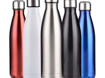 500/750/1000/1800ml Double-Wall Vacuum Insulated Sports Water Bottle Vacuum Flask Travel Coffee Mug (Assorted Colors)