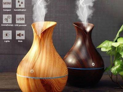 Mini Ultrasonic Aromatherapy Diffuser for Home Office with Air Purifying Cool Mist Humidifier