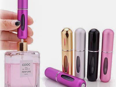 5ml Refillable Mini Perfume Spray Bottle Aluminum Spray Atomizer