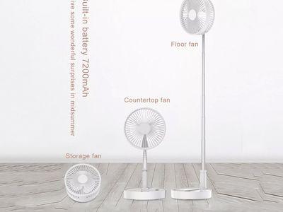 185° Portable Folding Hydrating Fan