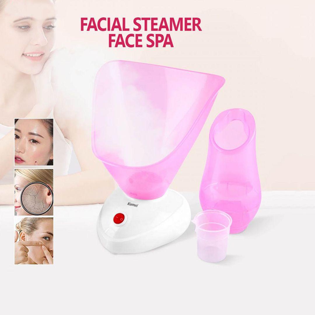  جهاز بخار الوجه Kemei KM-6068 سبا للوجه ومرطب للوجه