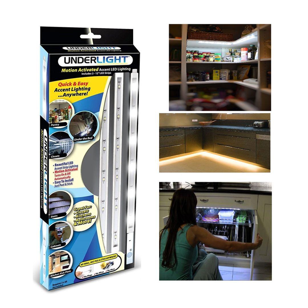 مصباح اضاءة LED لاسلكي يعمل باستشعار الحركة
