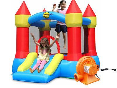 Happy Hop 9221. Castillo Hinchable: Bouncer with slide and hoop