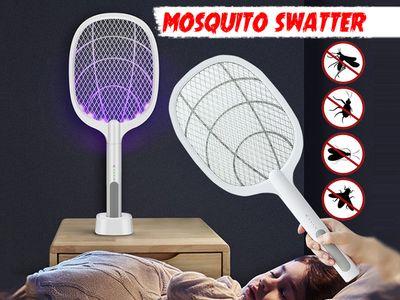 Multi-function Electric Mosquito Swatter Mosquito Lamp 2in1 USB Rechargeable Mosquito killer