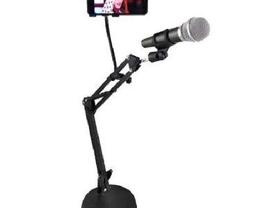 Multifunctional Bracket Of Desktop Video Frame Vocal Stents with Phone Bracket & MIC Holder 