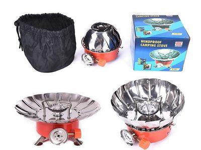 Windproof Portable Butane Gas Camping Stove