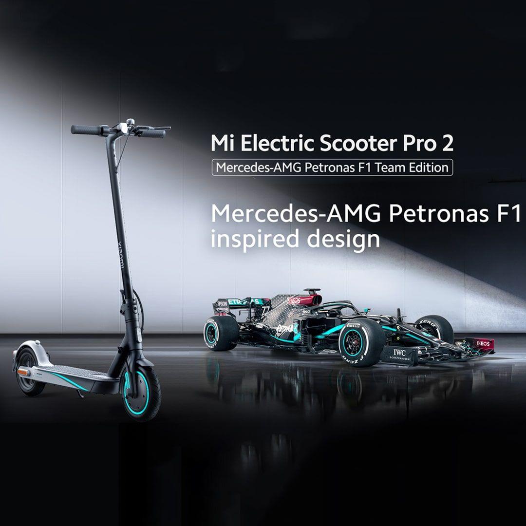 سكوتر XIAOMI Mi Electric Scooter Pro 2 (Mercedes AMG Petronas Formula 1 edition)