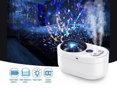 3-in-1 Multi-Purpose Humidifier with Night Light and 360-Degree Digital Display