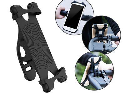 Baseus Miracle Bicycle Vehicle Mounts Bike Silicone Phone Bracket