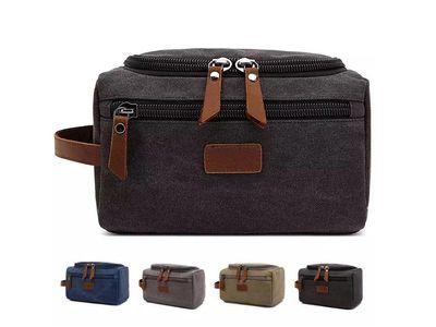 Toiletry Bag For Men And Women Personalized Shaving Kit Bag