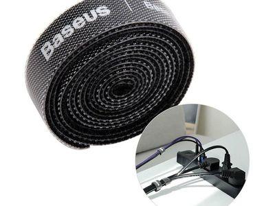 Baseus Reusable Nylon Cable Organizer (Velcro Cable) 3 Meters