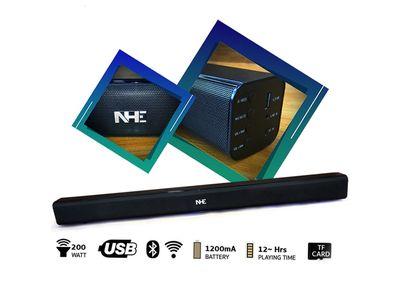 NHE 2.0 Multimedia speaker system-sound bar- Model ET-018