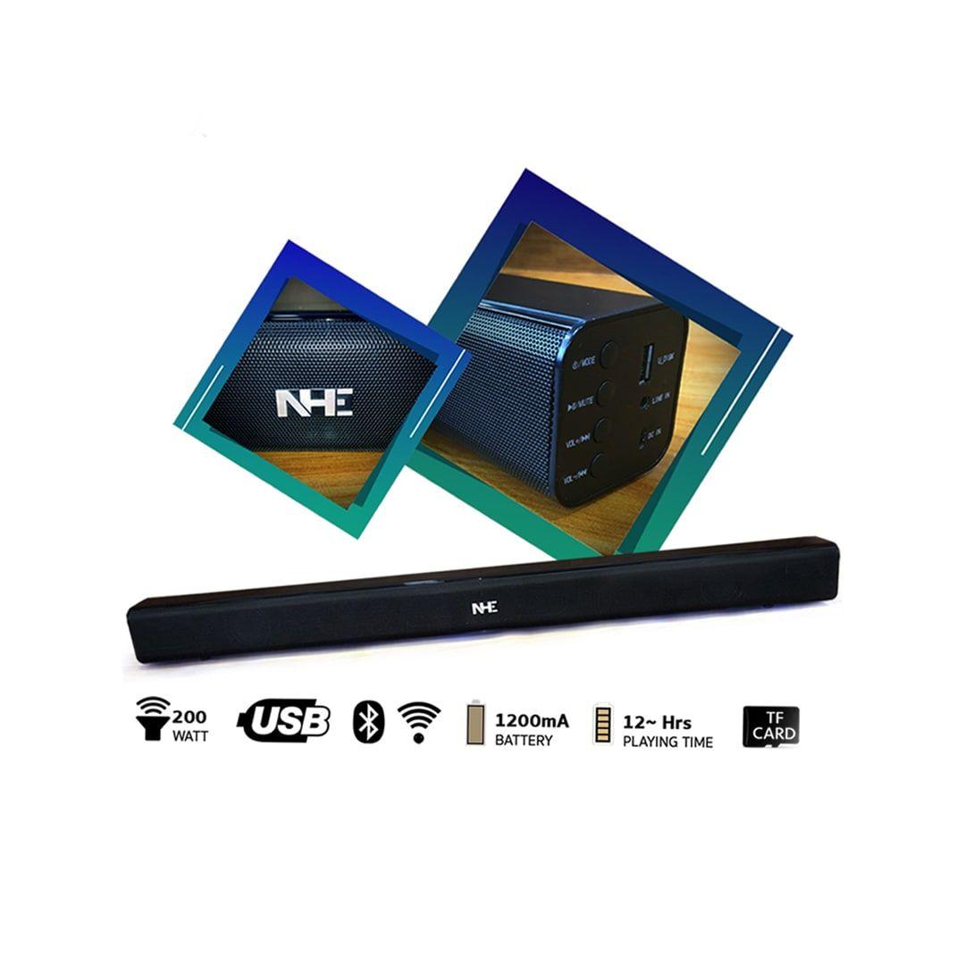 سماعة NHE 2.0 Sound bar متعددة الوظائف 