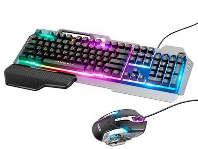 HOCO GM12 Light and Shadow RGB Gaming Keyboard and Mouse Set