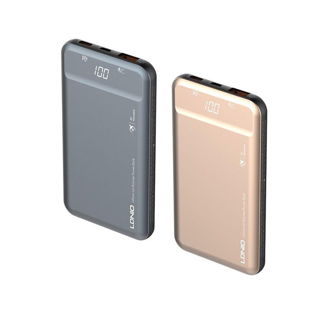 باور بانك LDNIO PQ1015 PD QC3.0 بسعة 10000MAH وقدرة 18 وات