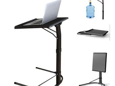 Portable Foldable and Height-Adjustable Side Table