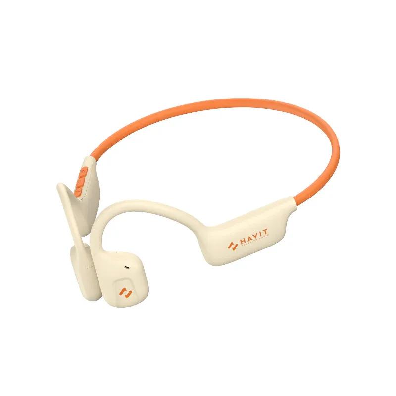 سماعة أذن Havit Freego1 Air Audio - بلوتوث - أسود/ بيج/ أزرق