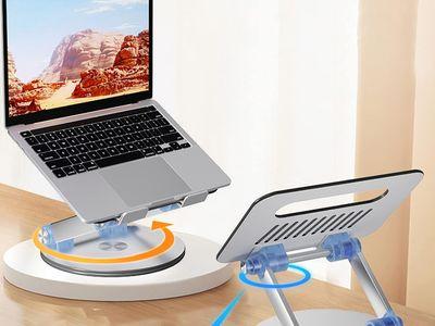 YESIDO LP06 Foldable Laptop Stand Supports 360° Rotation