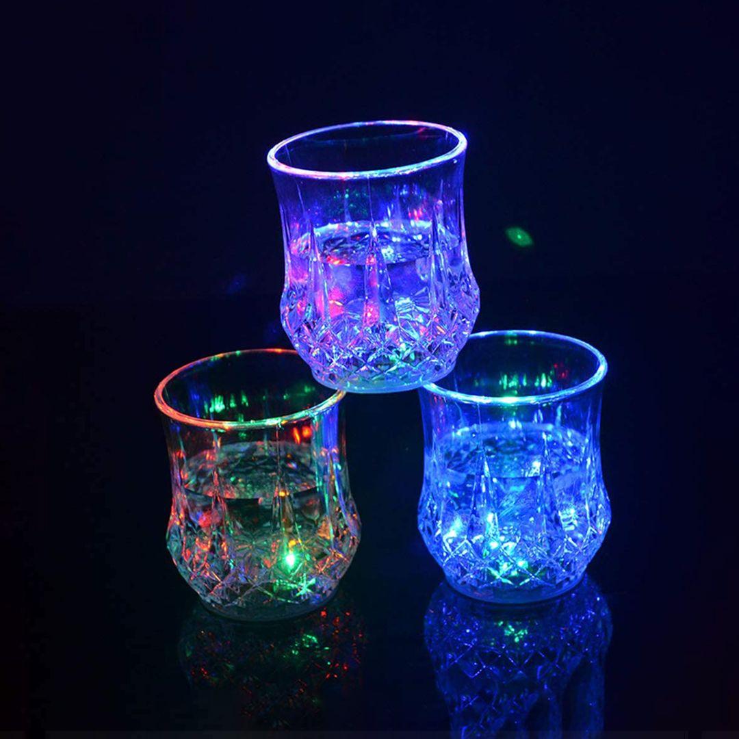 Flash Light Up Multicolored LED Cup made of high quality acrylic