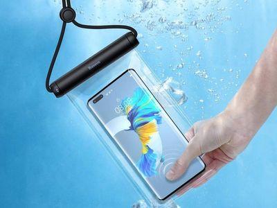 Baseus Cylinder Slide-cover Waterproof Bag Enjoy Water Activities With Your Phone