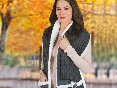 وشاح Huggle Scarf وشاح البطانية القطيفة فائق النعومة حجم كبير وجذاب للاستمتاع بالدفئ والاسترخاء