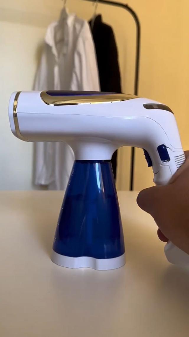 Portable Travel Handheld-  Steamer Foldable Fabric - Wrinkle Remover 1600W - Ironing Brush for Clothes
