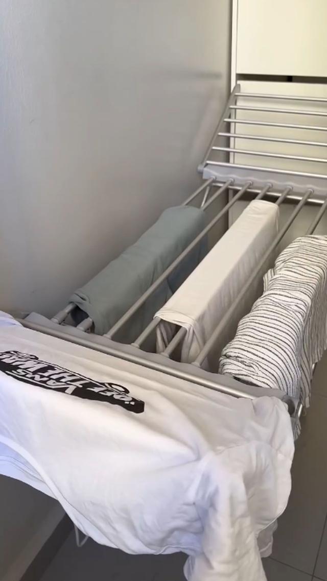 Electric Clothes Dryer - Folding-  Energy Efficient - Airer Wet Laundry 