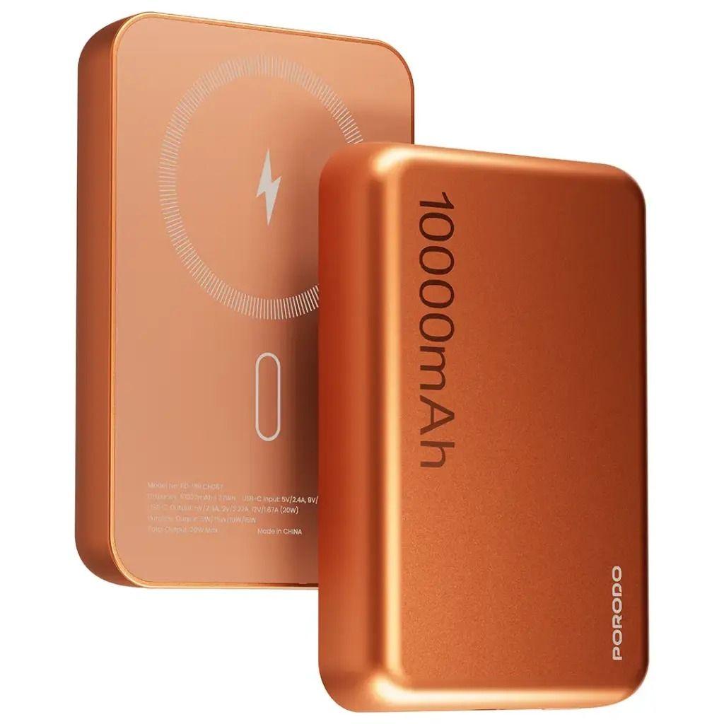 باور بنك بورودو Bluvora/Oranzo 10000mAh ماغسيف – شحن سريع 20W