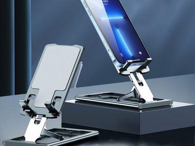 Metal Foldable Adjustable Mobile Phone and Tablet Holder