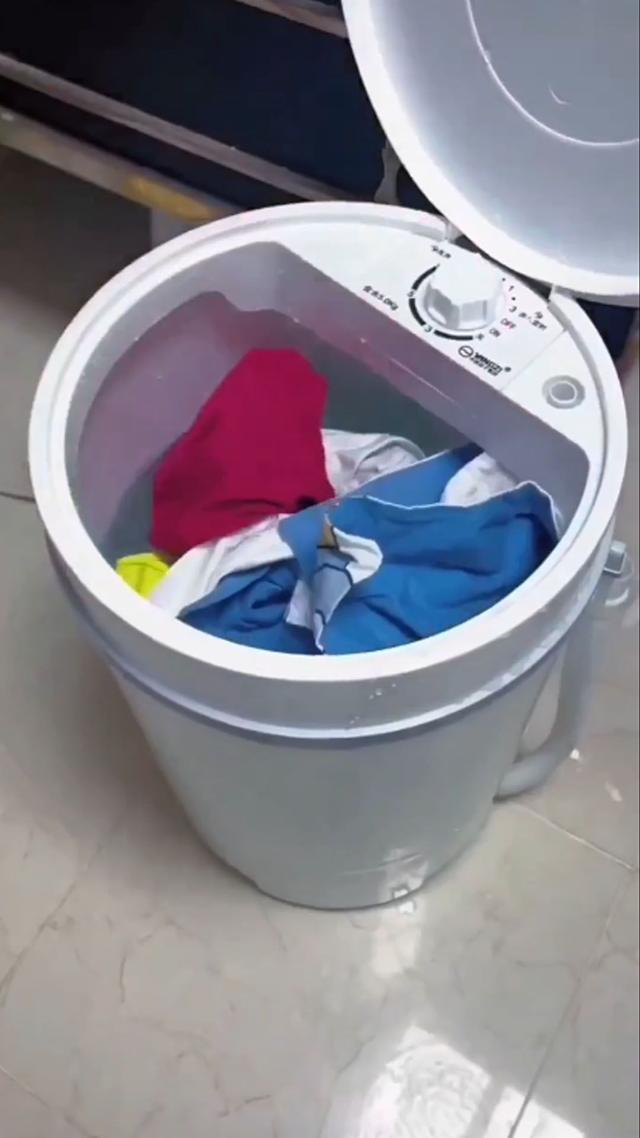 3 In 1 - Mini Semi-Automatic - Washing Machine 