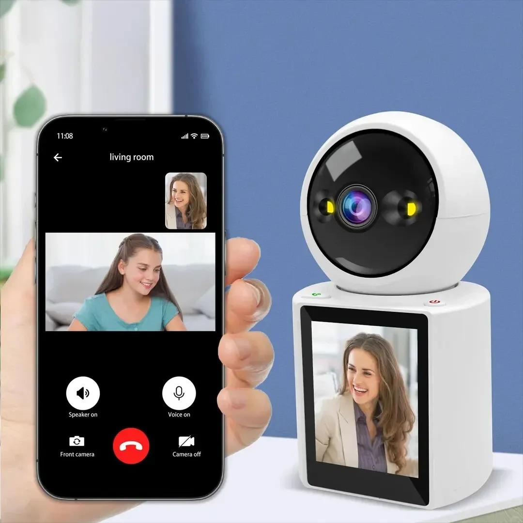 كاميرا مراقبة ذكية ICSee YH-XM DP06SFHD مع مكالمات فيديو