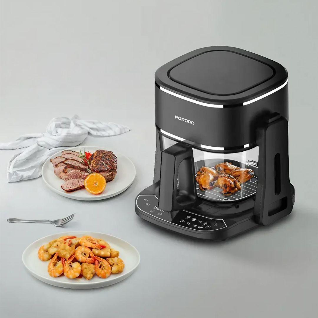 Porodo Lifestyle Dual Design Air Fryer & Grill