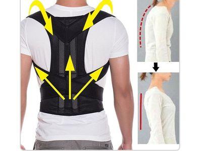 Posture Corrector Shoulder Support Belt for (Kids, Men or Women) Adjustable Back Pain Relief Humpback Prevention - Multi Sizes