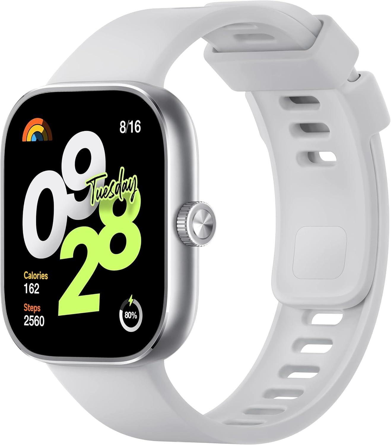 ساعة Redmi Watch 4 BHR7848GL – شاشة كبيرة وبطارية تدوم 20 يوم