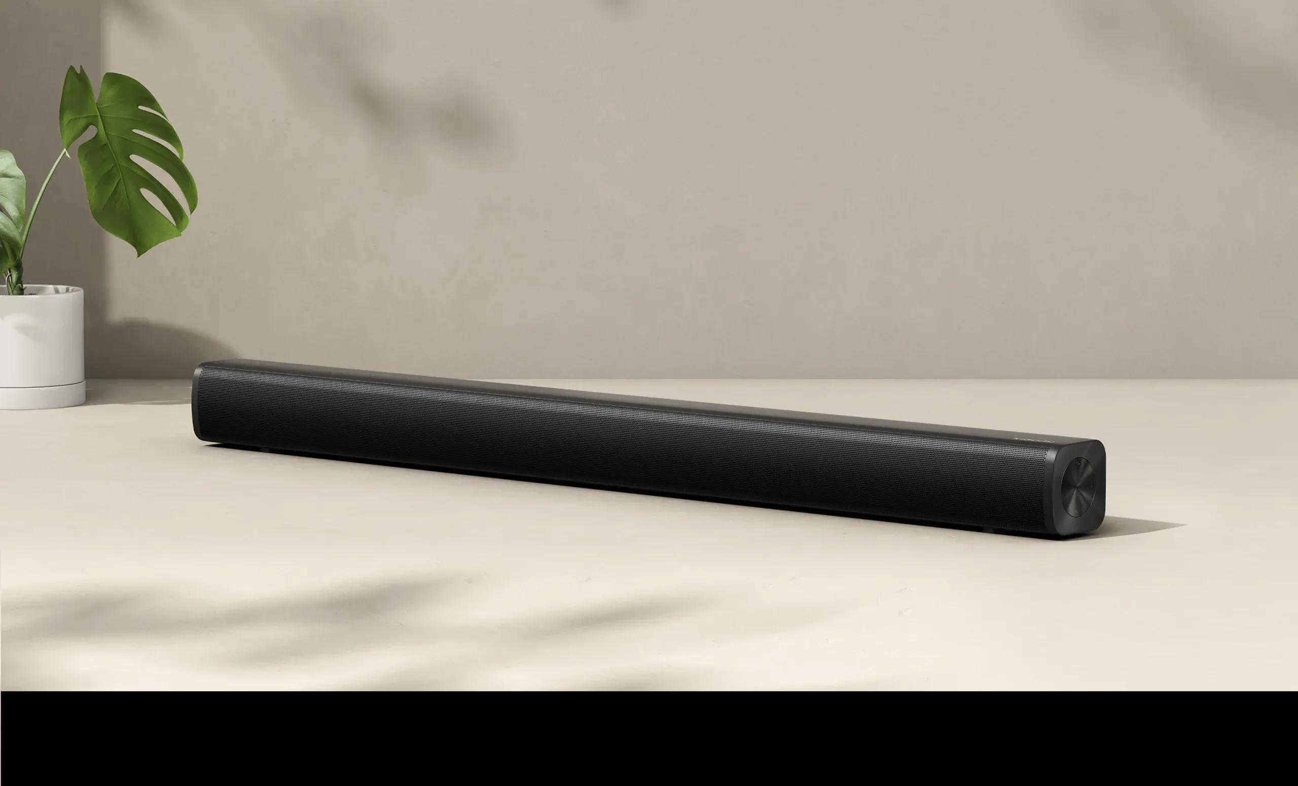 سماعة Xiaomi Soundbar 2ch البسيطة والمميزة ارتقِ بصوت تلفزيونك.