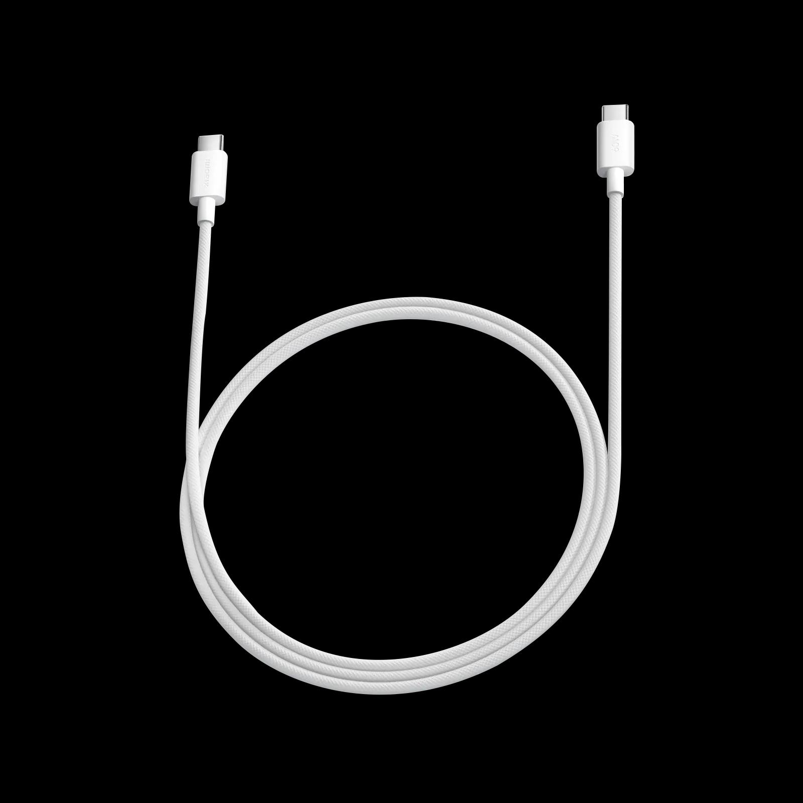 كابل Xiaomi USB-C إلى USB-C مضفر 3A – طول 1 متر شحن سريع ونقل بيانات عالي