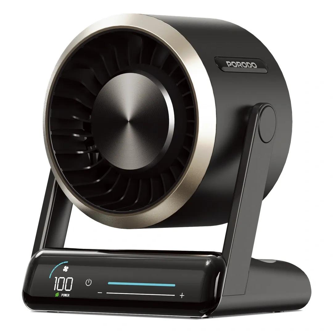 مروحة مكتب من بورودو لايف ستايل شيلو كور مع شاشة LED